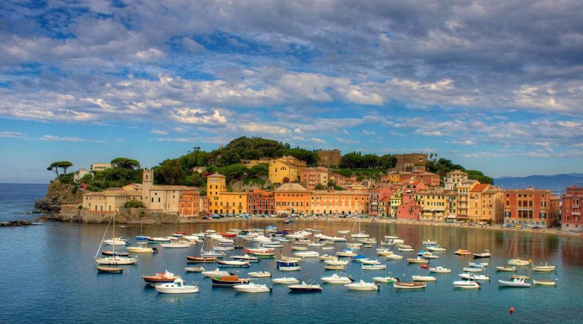 050 - Villa Genny Appartamento Lauro Sestri Levante Extérieur photo